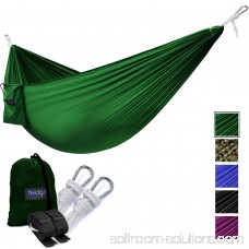 Yes4All Single Lightweight Camping Hammock with Strap & Carry Bag (Camouflage) 566638666